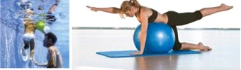 Balones terapéuticos para gimnasios y piscinas (4) de diferentes tamaños